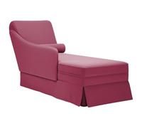 Générique Fauteuil Long avec traversin et accoudoir Droit Rouge Bordeaux,Fauteuils et chaises,Chaises longues-4009786