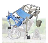 Générique Fauteuil roulant réglable for chien for pattes arrière, chariots légers à 2/4 roues for animaux de compagnie, aides à la mobilité for la marche des membres arrière for les pattes arrière han
