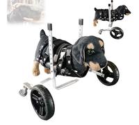 Générique Fauteuil roulant réglable for chien, pattes avant, chariot léger for animaux de compagnie, fauteuil roulant for animaux de compagnie, aide à la marche, aux membres avant, for animaux blessés