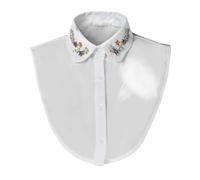 Générique Faux Col,Faux Col Détachable Avec Des Pierres De,Accessoires de Costume Féminin pour les Fêtes - Idéal Pour La Maison, Le Voyage, Le Travail, Les Fêtes, Les Anniversaires Et