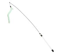 Générique Feather Teaser Cat Toy - Interactive Cat Teaser Wand Toy for Indoor Cats Adult | Kitten Teasing Stick | Teasing Stick with Bell Sound, Portable Wand Interactive Pet Supplies for Indoor Pets