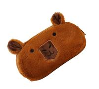 Générique Federmäppchen Capybara - 10.24 inches Kuschelige Stifte Tasche | Plüsch Aufbewahrung Etui - Weiches Organizer Mäppchen Für Schule Büro Reisen Kosmetik Und Alltag Schüler Reise Aufbewahrung