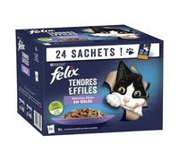 générique Felix - Félix Tendres Éfilés en Gelée Selection Mixte 2040G - Lot De 2