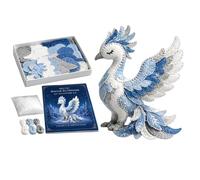 Générique Felt Animal Sewing Kit | DIY 3D Mythical Creatures Toys | Arctic Winter Theme Animal Craft Kit | for Adult Youth Beginner Birthday Bookshelf Desktop Dorm Car Interior