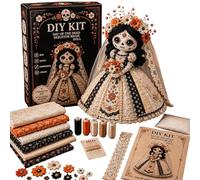 Générique Felt Needle Kit Halloween Spooky Fabric Witch Home Decor