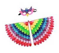 Générique Felt Wings For Children - 19.69 Inch Radius 200g, Animal Wings Party Set | Kids Bird Wing Costume Accessory For Dance Party Costume Game Cape Performance