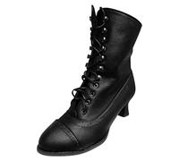 Générique Femelle Bottillons Mi-Mollet fermeture éclair plates Femme Boots loisirs Souple Automne Hiver Bottes Femelles Chaudes Elégantes Moderne Femmes Bottes Cowboy Tige large Imperméables