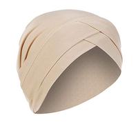 Générique Femme Bonnet Turban Extensible Bonnet de Nuit Sommeil Coton Couvre-Chef Calotte Doux Chapeau Bandeau Foulard Musulmane Mode Casquette de Perte Cheveux pour Alopécie Sortie Vacances