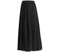 Générique Femme Jupon Longue sous Robe Antistatique en Dentelle Demi Léger Jupe Taille élastique Confortable Lingerie sous-vêtement pour Mariage Fille