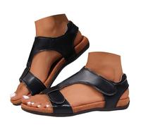 Générique Femme Sandales Orthopédiques Compensées Sabot Mules Anti-dérapantes Respirantes Bout Fermé Légère Sandale Femmes Confort OrthopéDique Semelle Amortissante Chaussures de Plage Vacances