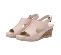 Générique Femme Sandales Orthopédiques Compensées Sabot Mules Anti-dérapantes Respirantes Bout Fermé Légère Sandale Femmes Confort OrthopéDique Semelle Amortissante Chaussures de Plage Vacances