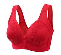 Générique Femme Soutien-Gorge Bouton Devant sans Armatures Grand Maintien Posture Control Push Up Brassière Soutien Gorge Post Operatoire Sport Fermeture Devant sans