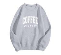 Générique Femme Sweat-Shirt Mode,Sweat Zippé Pull Chaude Sweat d'hiver Hiver Chaud Col Rond Chic Hip Pop Tops sans Capuche Été Sweatshirt pour Tous Les Jours Sportwear