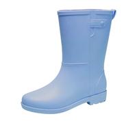 Générique Femmes Botte De Pluie Caoutchouc Imperméables Bottines De Pluie Antidérapant Botte Jardin Chelsea Pratiques Légères Polyvalentes Idéales Pour La Boue La Travail Et Toutes Les Saisons