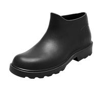 Générique Femmes Bottes de Pluie,Bottes Pluie Semi-compensées Femme Botte Chaussures Tendance pour l'extérieur imperméables extérieur Pratiques Idéales la Marche, l'eau,