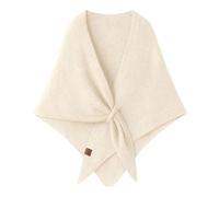 Générique Femmes Poncho Châle Wrap Finement drapé tricoté Cape Cardigan écharpe croisée Devant pour Temps Froid/endroits climatisés