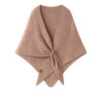 Générique Femmes Poncho Châle Wrap Finement drapé tricoté Cape Cardigan écharpe croisée Devant pour Temps Froid/endroits climatisés
