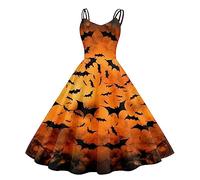 Générique Femmes Robes MéDiéVale Deguisement Adulte Halloween Robe Steampunk Vampire Carnaval Medievale Vintage Couleur Uni Cosplay A-Line pour Toussaint