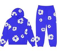 Générique Femmes Survêtement Casual Sweatshirt à Capuche Pull avec Capuche 2pcs + Pantalon Casual Automne Hiver Yoga Fitness Jogging Ensembles