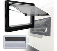 Générique Fenêtre de Concession pour Chariot de Nourriture avec Porte à auvent Fenêtre coulissante en Alliage d'aluminium, fenêtre à charnière supérieure pour Camping-Car Fenêtre à Pousser Externe, é