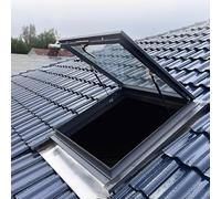Générique Fenêtres de Toit, Trappe de Grenier, fenêtre de véranda, Cadre en Aluminium et Verre trempé, Toit Plat incliné, Ventilation, éclairage, 20 x 20, 22 x 24, 24 x 33, 26 x 37, 28 x 39,
