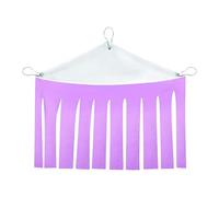 Générique Ferret Hammock, Small Animal Cage, Cozy Hanging Bed, Washable and Reusable Design for Sugar Glider, Chinchilla, Squirrel, Dwarf Pets, 17.72x12.4x10.63 inches, Green, Blue, Purple