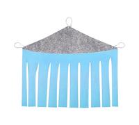 Générique Ferret Hammock, Small Animal Cage, Cozy Hanging Bed, Washable and Reusable Design for Sugar Glider, Chinchilla, Squirrel, Dwarf Pets, 17.72x12.4x10.63 inches, Green, Blue, Purple