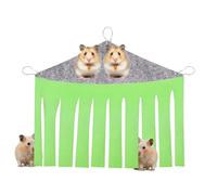 Générique Ferret Sleeping Bed, Ferret Hammock, 17.72x12.4x10.63in Cage for Ferrets, Sugar Gliders, Chinchillas, Dwarf Pets, and Small Animals, Comfortable Playing and Sleep Space