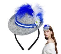 Générique Festival Costume Hair Band - Oktoberfest Bandband with, Novelty Felt Headgear, Beer Party Celebration | Accessoire d'habillage amusant pour les adultes garçons filles de vacances Carni