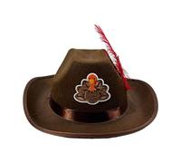 Générique Festival Hat Wear - Holiday Cowboy Cap for Celebration | Stylish Western Design with Lightweight Build, Adjustable Fit for Adults, Children, Concerts and Party Events