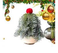 Générique Festive Holiday Melody - Christmas Tree Musical Box for Kids | Wooden Figurine with Wind Up Feature, Winter Decoration Accent, Keepsake for Seasonal Ornament Display