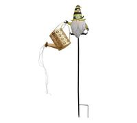 Générique Festive Solar Kettle Lights - Outdoor Christmas Decor for Family Fun | Metal Kettle Shape with Solar Panel, Weather Resistant Finish, Cascade LED for Garden Lawn Patio Snow Path Lighting