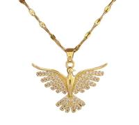 Générique Fête Luxe Oiseau Phénix Collier Collier Femmes Carte de Tendance