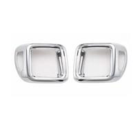 Générique Feu antibrouillard arrière Couvercle de feu pour arrière voiture pour Jeep pour Renegade 2016 - 2022, garniture phare, protection pour, décoration(Silver-pair)