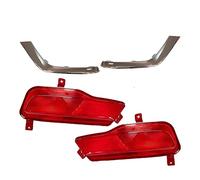 Générique Feu antibrouillard arrière Feu antibrouillard pour arrière de voiture, réflecteur lumière, feu stop, bande décorative pour SUV pour MG ZS 2017 2018 2019(1Set)