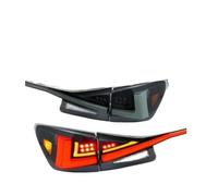 Générique Feu antibrouillard arrière Feux pour arrière pour Lexus IS250 IS350 ISF 2006 - 2012 démarrage Animation pour virage séquentiel pour Signal lifting pour(Smoked)