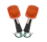 Générique Feu arrière - 2 lampes de moto rétro | Feu arrière modifié à vis de 8 mm de long pour Cruiser Quad | Indicateur d'arrêt vintage 12V | Pièces de modification de moto personnalisées