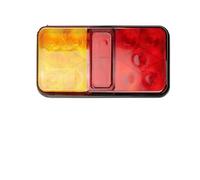 Générique feu arrière automobile Lot de 2 feux pour arrière remorque à 10 LED pour signal freinage pour pour, camion, caravane, van, UTE RV, tracteur, DC12 V 24