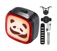 Générique Feu Arrière De Vélo 3 Modes Réglables Signaux Détection Type-C