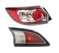 Générique Feu Arrière Feu arrière latéral gauche/droit pour Mazda 3 BL 2009 2010 2011 2012 2013 stop Feux Circulation(Left-2PC)