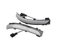 Générique Feu Clignotant 2 Pièces LED Clignotant Flèche Rétroviseur Pour GOL G6 G7 G8 Pour FOX UP Pour POLO Pour Golf 4.5 Pour Vento Voyage Pour Saveiro CrossFox(Dynamic Crystal)