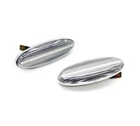 Générique Feu Clignotant Ensemble Feux Position Latéraux LED Dynamiques Clignotant Séquentiel Pour Mazda 323 B2500 Pour Protege Tribute MPV Indicateurs Latéraux(Clear Lens)
