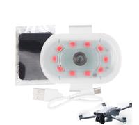 Générique Feu Clignotant | Lampe LED 7 Couleurs - Avertisseur Rechargeable Pour Moto - Pour Auto Véhicule Moto Berline Pick-up Scooter SUV Drone Vélo Conduite Extérieur