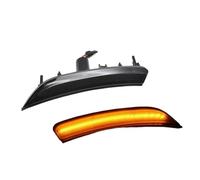 Générique Feu Clignotant Pour Chrysler 200 2015-2017 Lentille Fumée LED Indicateur Latéral Avant Feux Stationnement Clignotant 12V Indicateurs Latéraux(Amber)