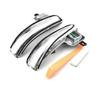 Générique Feu Clignotant Pour Toyota Pour RAV4 XA50 2019 2020 2021 Clignotant Dynamique Marqueur Rétroviseur Latéral Lampe Indicateur Séquentiel Indicateurs Latéraux(Crystal white)