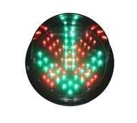 Générique Feu de signalisation LED étanche IP68 - Voyant Rouge et Vert 12V/24V pour fourches et flèches, modèle 100, Signal Positif commun pour Une visibilité Accrue