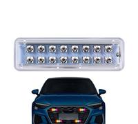 Générique Feu Stroboscopique Solaire | Éclairage LED 7 Couleurs Haute Luminosité,Lampe LED Clignotante À Énergie Solaire - pour Famille Amis Passionnés Camions Voiture Véhicule Automobile Conduite