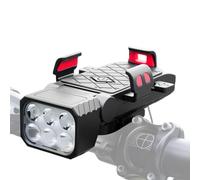 Générique Feu Vélo Support Étanche avec Angle Réglable Et Klaxon