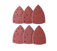 Générique Feuilles abrasives 10/20 pièces 11 Trous Papier abrasif Triangulaire Tampon de ponçage pour Ponceuse Multi-Paume Grain 40-2000 (Couleur : 10pcs, Taille : 320# Triangle 11 Hole)