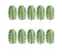 Générique Feuilles De De Palmier Artificielles,Feuilles De Artificielles De Palmier,Fausses de Jungle, Feuilles de Palmier - Fausses Feuilles de Palmier Tropicales, Fausses de pour la Maison et
